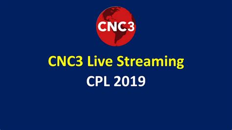 youtube cnc3 live stream